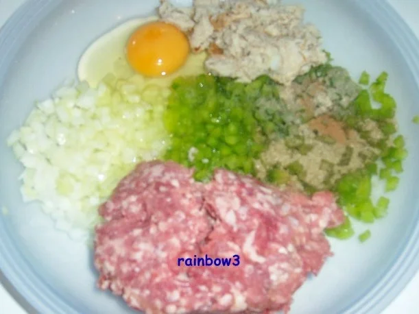 Kochen: Paprika-Hack-Bällchen in Käsesauce - Rezept - Bild Nr. 3