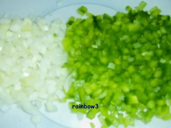 Kochen: Paprika-Hack-Bällchen in Käsesauce - Rezept - Bild Nr. 2