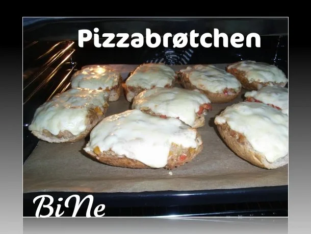 Rezept: BiNe` S PIZZABRØTCHEN BiNe` S PIZZABRØTCHEN - Rezept