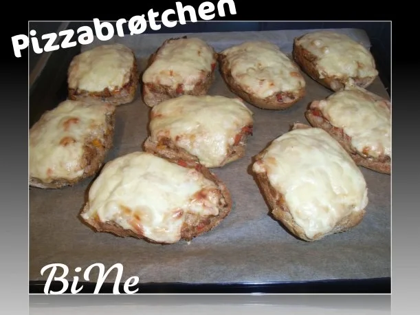 Rezept: BiNe` S PIZZABRØTCHEN Bild Nr. 6 BiNe` S PIZZABRØTCHEN - Rezept - Bild Nr. 6