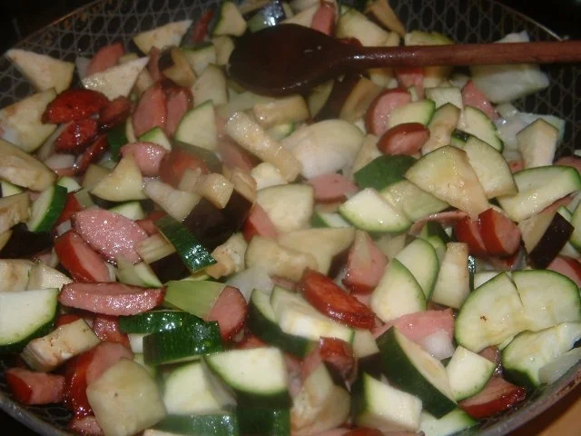 Rezept: Mediterrane Nudelpfanne Bild Nr. 6 Mediterrane Nudelpfanne - Rezept - Bild Nr. 6