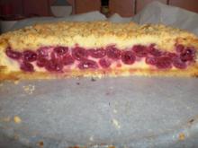 Kirsch-Krümelkuchen - Rezept