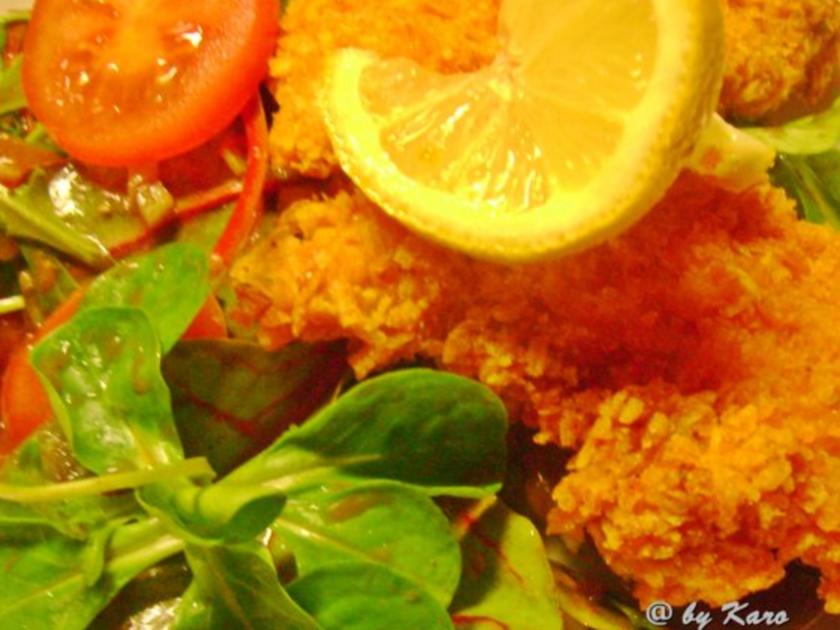 Geflügel: Zartes Hähnchenfilet in einer Kartoffelchips Panade - einfach ...