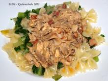 Farfalle mit Catalogna  (italienischer Kulturlöwenzahn) - Rezept