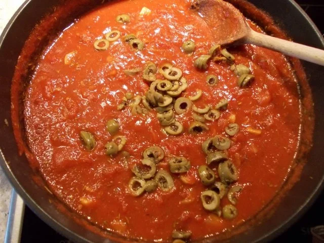 Scampi auf Tomatenragout und Penne - Rezept - Bild Nr. 6