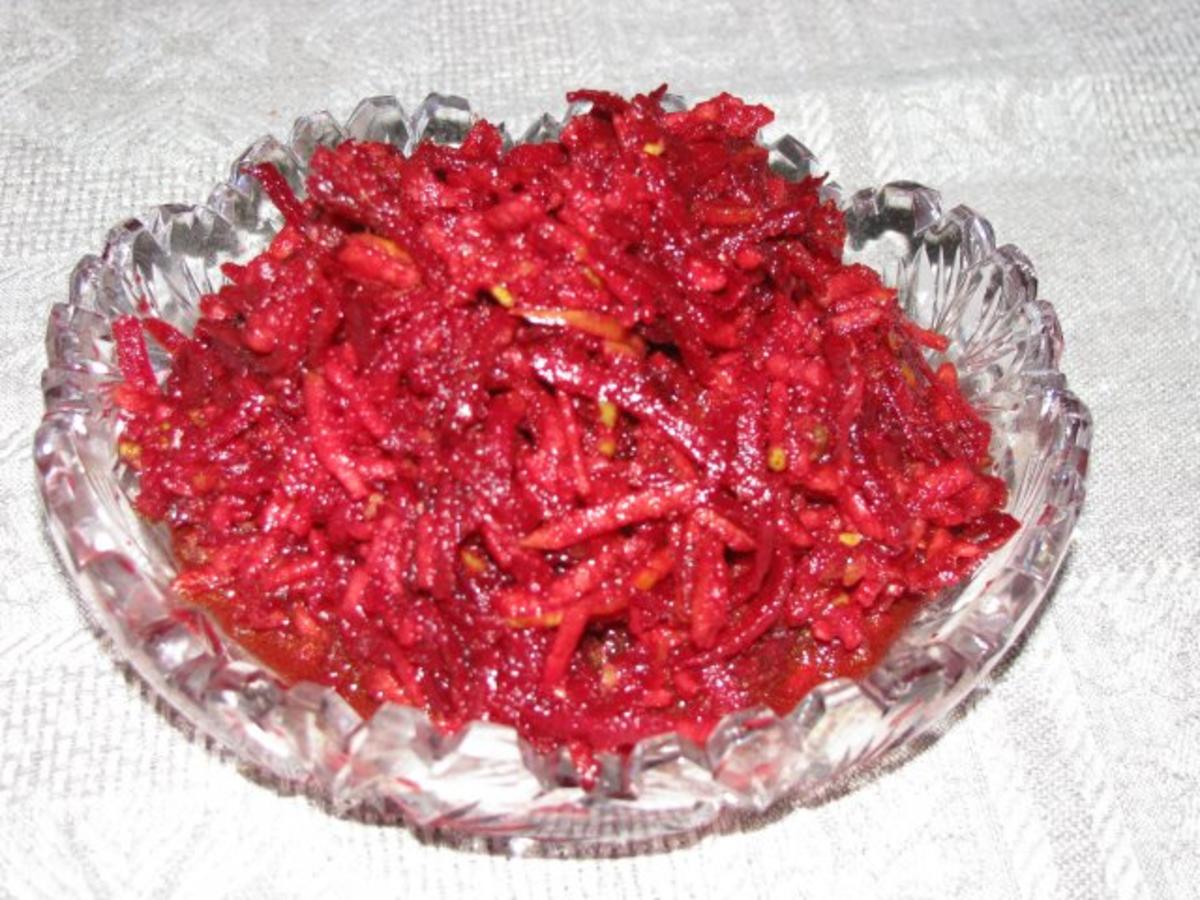 Bilder für Salat: Roher Rote-Bete-Salat - Rezept