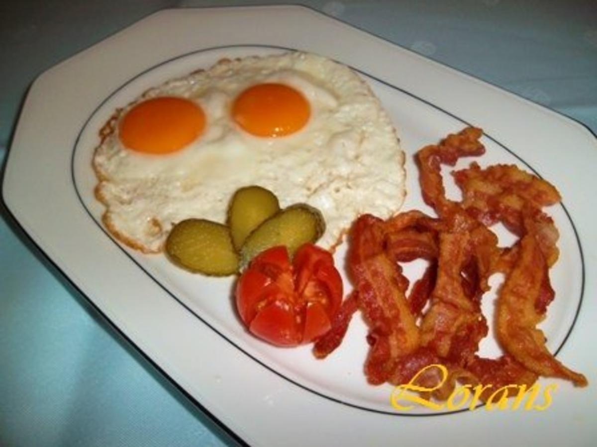 Spiegeleier mit knusprigen Bacon - Rezept - Bild Nr. 7