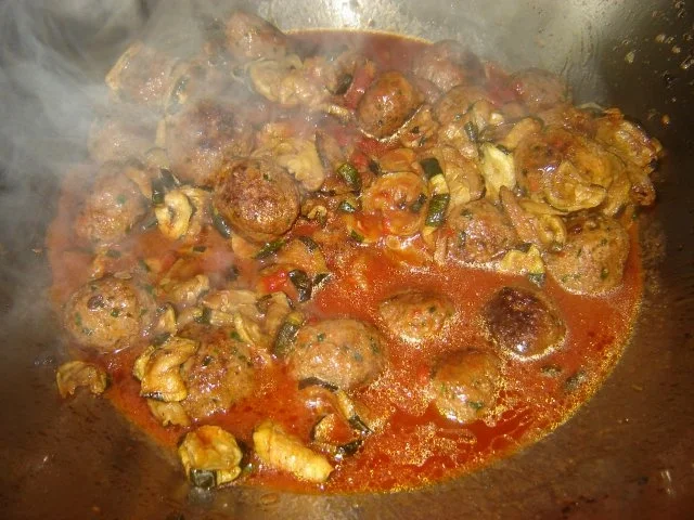 Hackbällchen mit Zucchini - Rezept - Bild Nr. 6