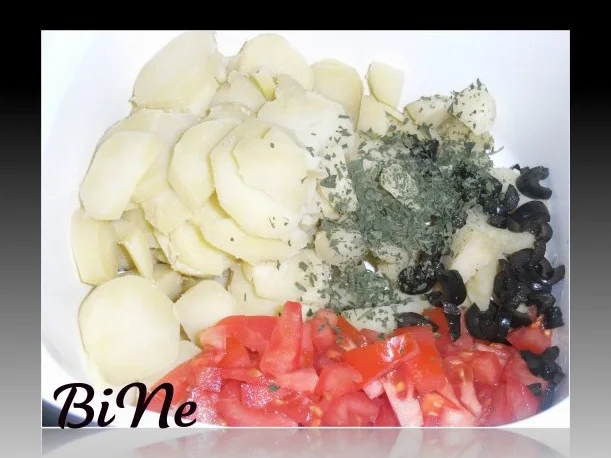 BiNe` S MEDITERRANER KARTOFFELSALAT - Rezept - Bild Nr. 3