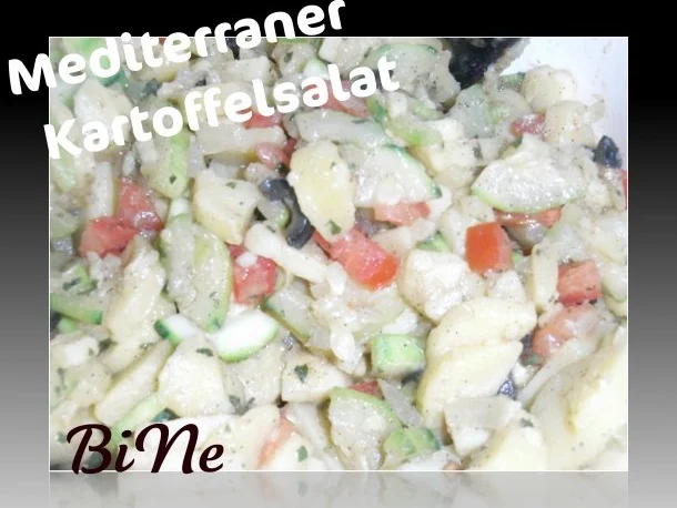 BiNe` S MEDITERRANER KARTOFFELSALAT - Rezept