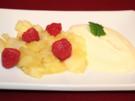 Mascarponecrème mit Apfelspalten - Rezept