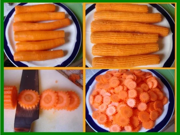 Möhrenblütengemüse mit Pesto - Rezept