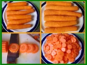 Rezept: Möhrenblütengemüse mit Pesto Möhrenblütengemüse mit Pesto - Rezept