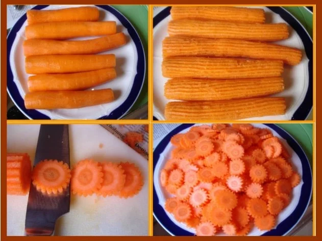 Möhrenblütengemüse mit Kümmel - Rezept