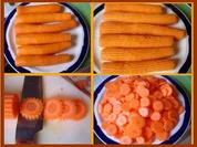 Rezept: Möhrenblütengemüse mit Kümmel Möhrenblütengemüse mit Kümmel - Rezept