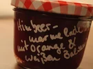 Himbeermarmelade mit weißem Balsamico und Orange - Rezept