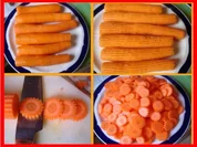 Rezept: Möhrenblütengemüse mit Chili und Ingwer Möhrenblütengemüse mit Chili und Ingwer - Rezept