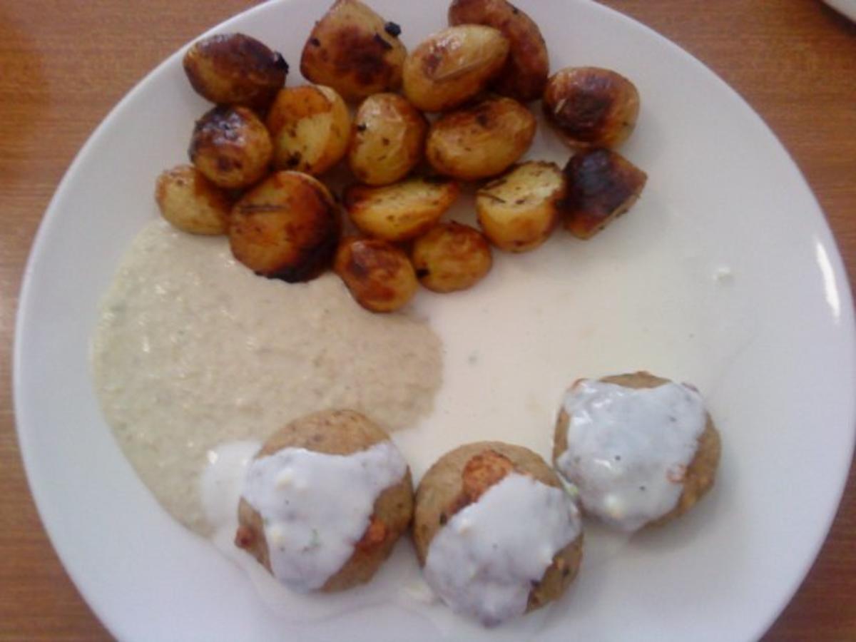 Zwergi&amp;#39;s Mini - Frikadellen an Mini - Bratkartoffeln mit Artischocken ...