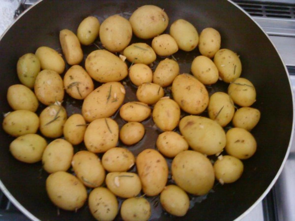 Zwergi's Mini - Frikadellen an Mini - Bratkartoffeln mit Artischocken - Dip - Rezept - Bild Nr. 10