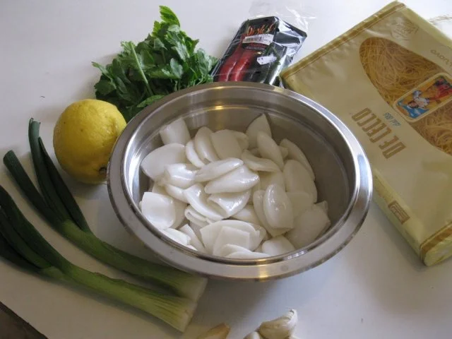 Tagliolini mit Calamaretti all'arrabbiata - Rezept - Bild Nr. 2