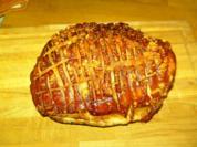 Schinkenkrustenbraten - Rezept