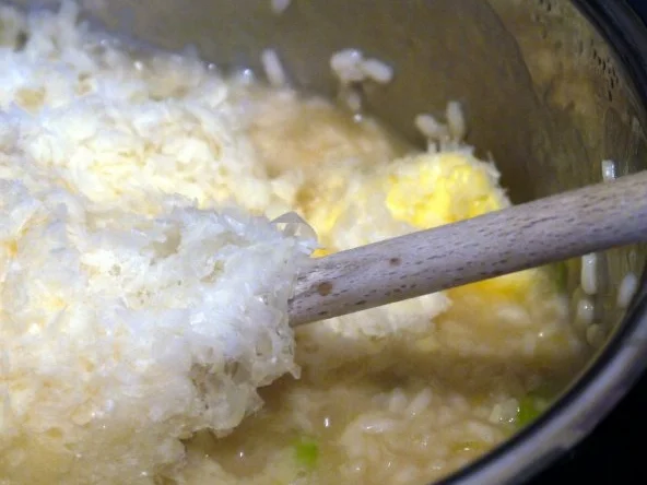 Rezept: Erbsen-Minz-Risotto Bild Nr. 10 Erbsen-Minz-Risotto - Rezept - Bild Nr. 10