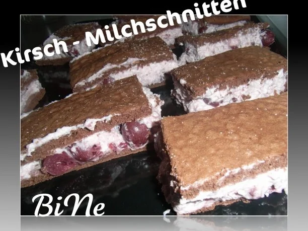 BiNe` S KIRSCH - MILCHSCHNITTEN - Rezept - Bild Nr. 14