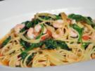 Garnelen-Rucola-Safran-Linguine - Rezept