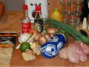 Rezept: HรHNCHENBRUST MIT GRรNEM SPARGEL UND BRAUNEN CHAMPIGNONS AUS DEM WOK HรHNCHENBRUST MIT GRรNEM SPARGEL UND BRAUNEN CHAMPIGNONS AUS DEM WOK - Rezept