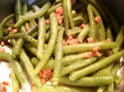 Grüne Bohnen mit Speck - Rezept