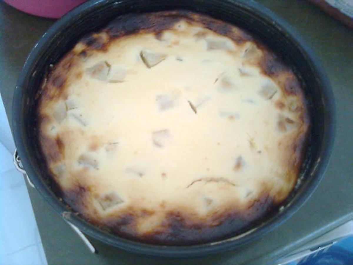 Ananas Käsekuchen mit Eierlikör - einfach - 240 kcal/100g