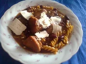 Gulasch mit Nudeln - Rezept