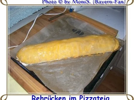 Rehrücken im Pizzateig - Rezept - Bild Nr. 2