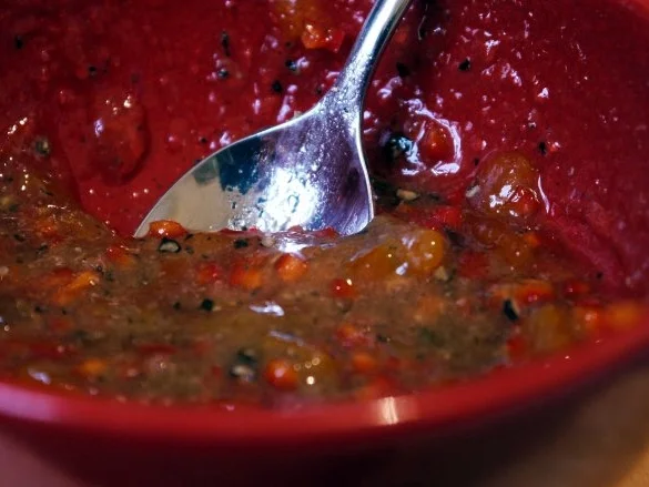 Fruchtig-scharfe Hähnchenbrust mit gebratenem Blumenkohl - Rezept - Bild Nr. 5