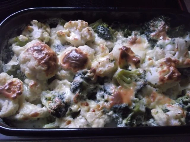 Blumenkohl-Broccoli-Gratin - Rezept