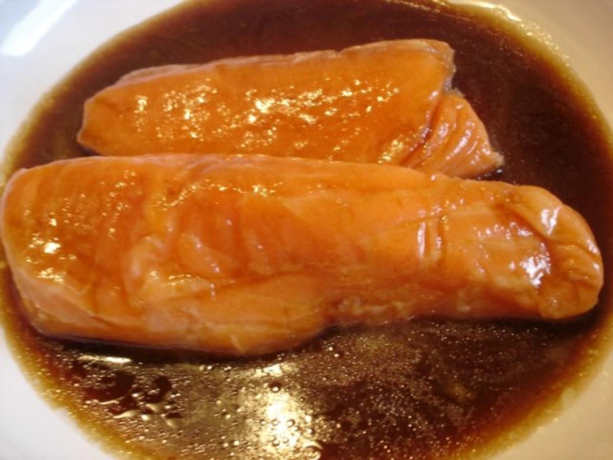 Lachs mit Honig - Rezept - Bild Nr. 4