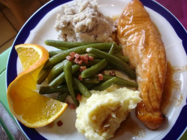 Rezept: Lachs mit Honig Lachs mit Honig - Rezept