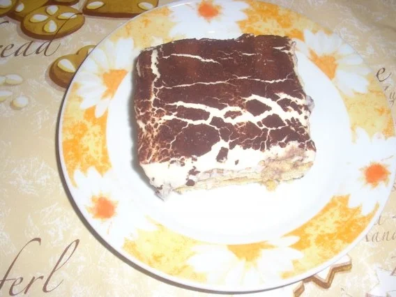 Rezept: Tiramisu -leicht-und ohne Kaffee Tiramisu -leicht-und ohne Kaffee - Rezept