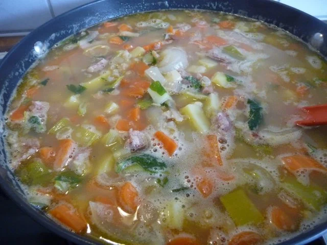 Süppchen : Erbsensuppe aus dem Wok - Rezept - Bild Nr. 8