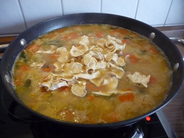 Süppchen : Erbsensuppe aus dem Wok - Rezept - Bild Nr. 9