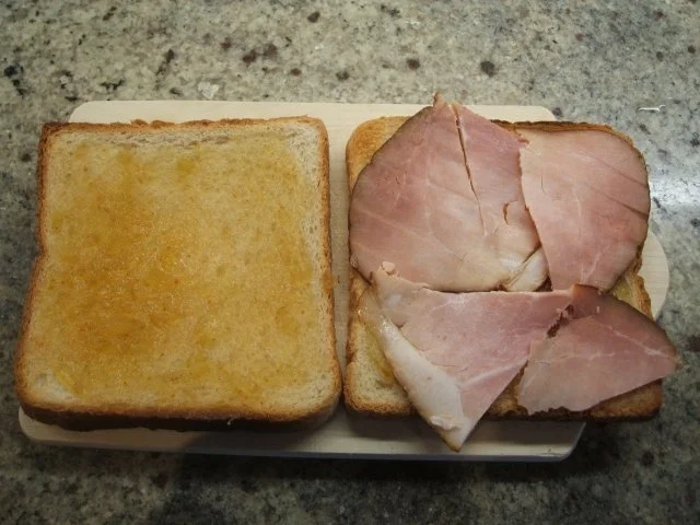 Toast: Schinkentoast mit Currybananen - Rezept - Bild Nr. 4