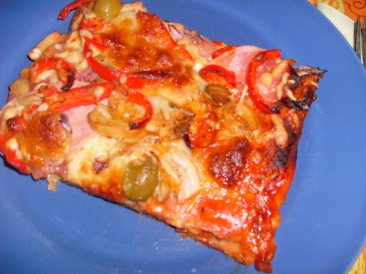 Pizza mit Quark-Öl-Teig - Rezept - Bild Nr. 15