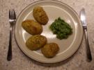Gebackene Kartoffeln mit Rucolapesto - Rezept