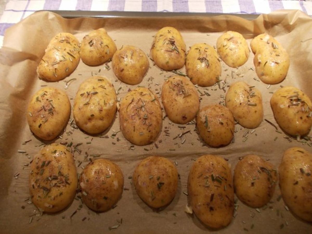 Gebackene Kartoffeln mit Rucolapesto - Rezept - Bild Nr. 4