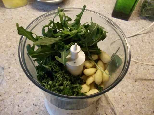 Rezept: Gebackene Kartoffeln mit Rucolapesto Bild Nr. 5 Gebackene Kartoffeln mit Rucolapesto - Rezept - Bild Nr. 5