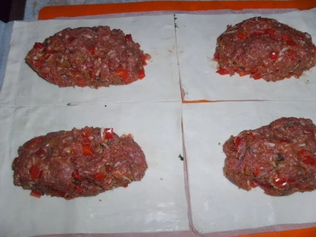 Rezept: Pikante Paprika-Hackpäckchen Bild Nr. 7 Pikante Paprika-Hackpäckchen - Rezept - Bild Nr. 7