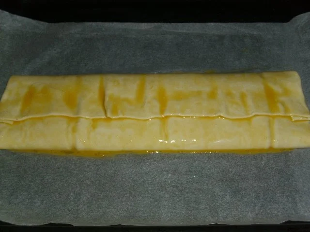 Blätterteig-Vanille Quarkstrudel - Rezept - Bild Nr. 4