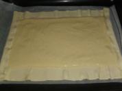 Blätterteig-Vanille Quarkstrudel - Rezept