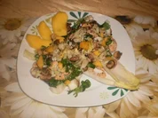 Wintersalat mit Putenstreifen - Rezept