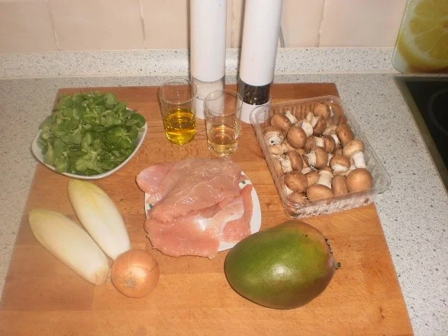 Wintersalat mit Putenstreifen - Rezept - Bild Nr. 2